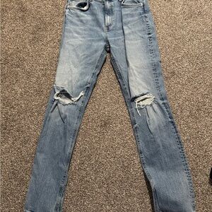 Zara Light Blue Denim Jeans